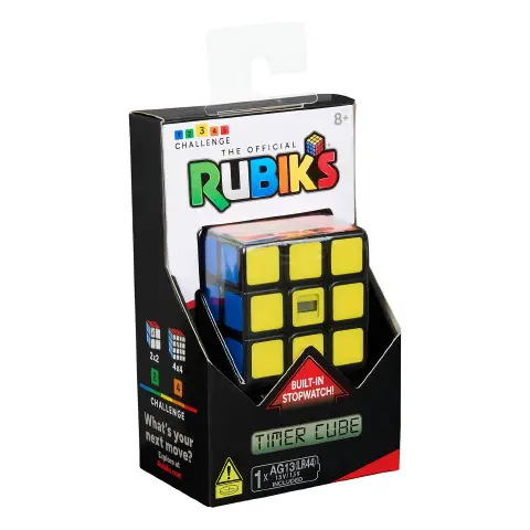 Rubik’s Cubo 3x3 Timed con Cronometro Integrato – Sfida il Tempo