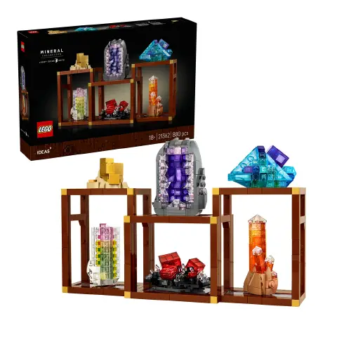 LEGO Ideas Collezione di Minerali 21362 Modellino da Esposizione