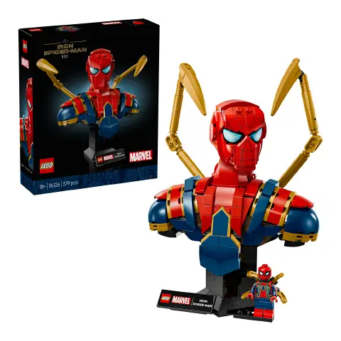 Lego Super Heroes Marvel Busto di Iron Spider-Man 76326