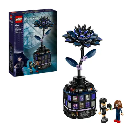 Lego Wednesday Fiore di Dalia Nero 76784