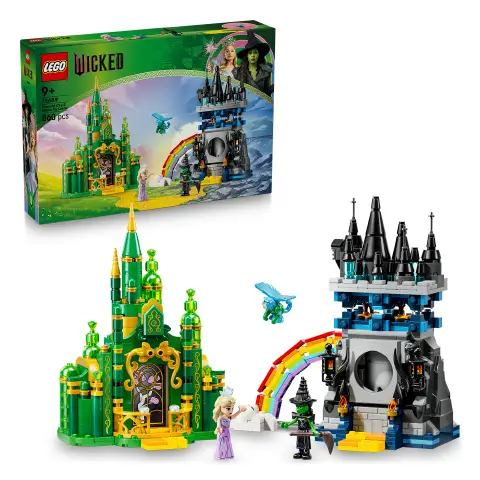Lego Wicked Città di Smeraldo e Castello Kiamo Ko 75689