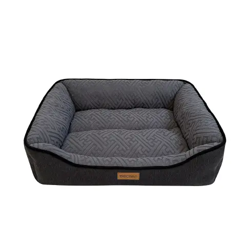 Cuccia Saturno Decar Pet Grigio-Nera 55x45x18 cm