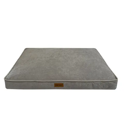 Cuscino Terra Decar Pet Grigio 90x68x12 cm per Cani e Gatti