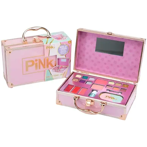 PINKIT Make Up Travel Case – Valigetta Trucchi per Bambini