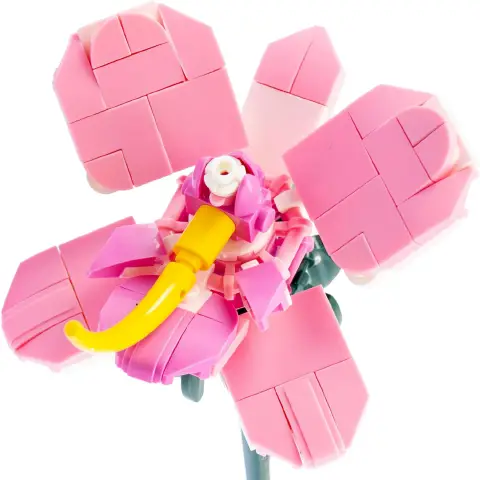 Set Costruzioni Flower Mattoncini Fiore Orchidea