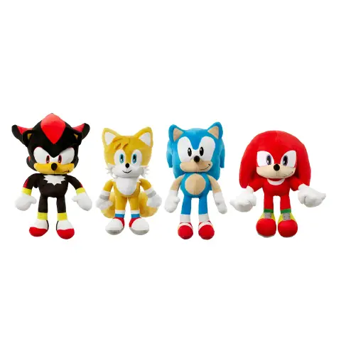 Peluche Sonic e Amici 30cm – Morbidi Personaggi Assortiti