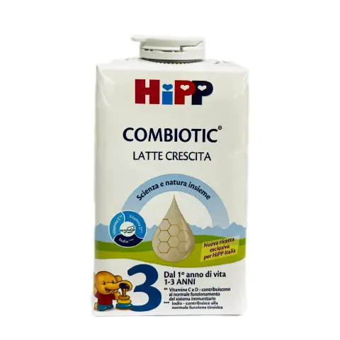 Latte Crescita HiPP Combiotic 3 Liquido 500ml – 1-3 Anni