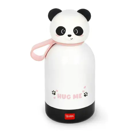 Borraccia Termica Bambini Legami Panda 310 ml Acciaio Inox