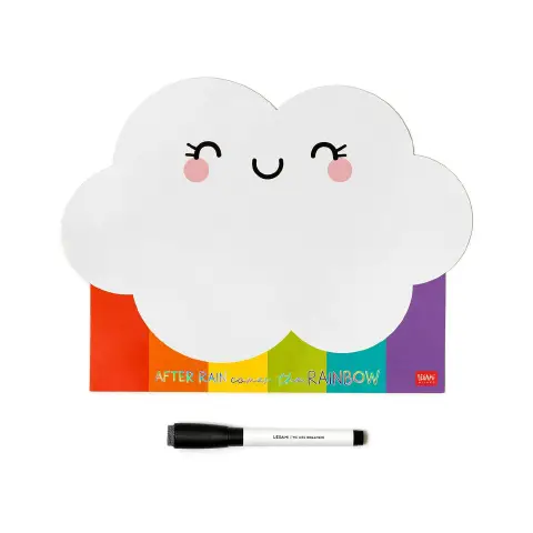 Lavagna Magnetica Raimbow Legami Cancellabile con Pennarello