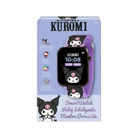 Smartwatch Bambini Kuromi con APP – Notifiche, Fitness, Giochi