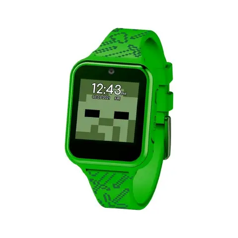 Orologio Interattivo Minecraft con Giochi, Fotocamera e Touchscreen