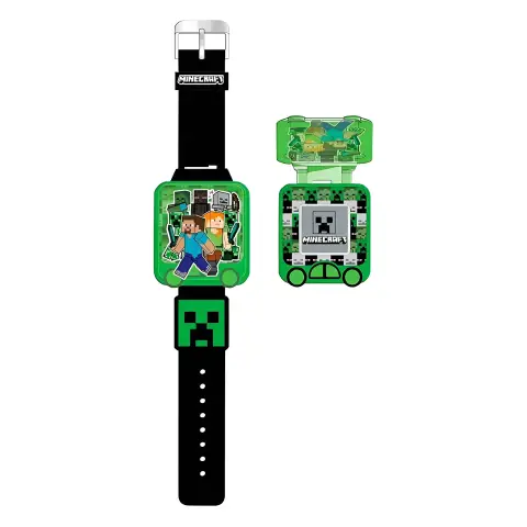 Orologio Educativo Digitale Minecraft con Giochi per Bambini