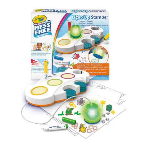 Crayola Color Wonder Stampini Luminosi Senza Macchia – Kit Creativo