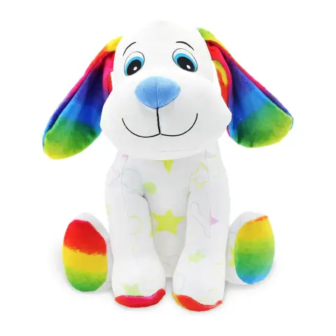 Crayola Colour Me Plush – Peluche Cagnolino Colorabile e Lavabile