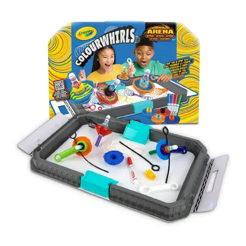 Crayola ColourWhirls Battle Arena – Gioco Creativo e Competitivo