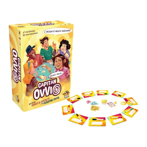 Capitan Ovvio – Gioco da Tavolo Party Game Divertente 3-10 Giocatori