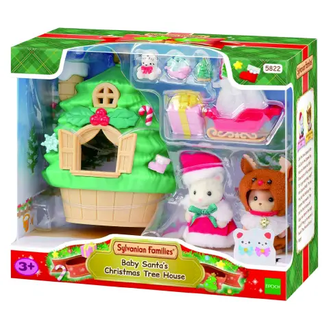 Casetta Albero Di Babbo Natale Sylvanian Families