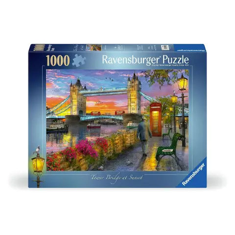 Puzzle 1000 Pezzi Tower Bridge Al Tramonto New