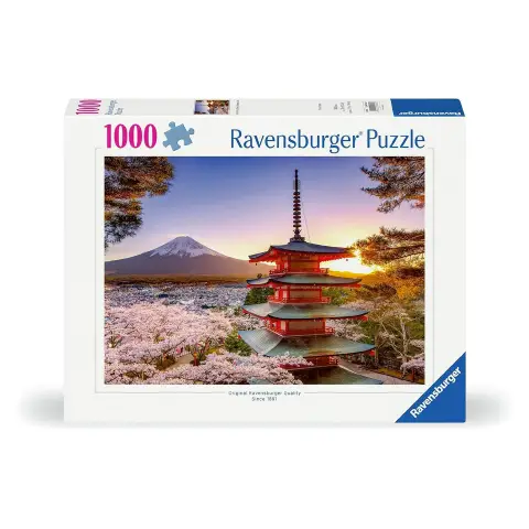 Puzzle 1000 Pezzi Ciliegi In Fiore E Monte Fuji