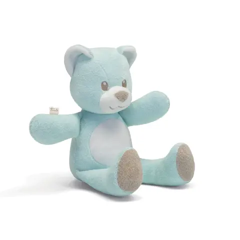 Trudi Orso Cremino Azzurro Taglia S – Peluche Morbido Neonato