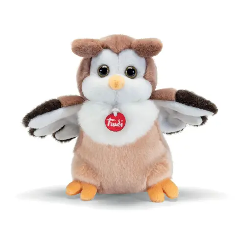 Trudi Gufo Gek S – Peluche Morbido Animali del Bosco 20x20x15 cm