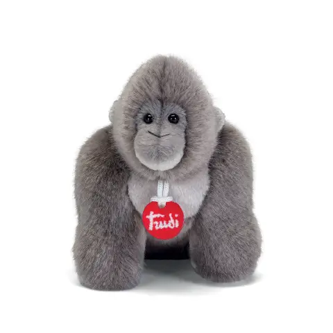 Trudi Trudino Gorilla XS – Mini Peluche Morbido 12x14x13 cm