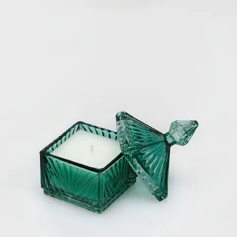 Candela Profumata Jasmine EDG in Vetro 12 cm Greenwood Breeze