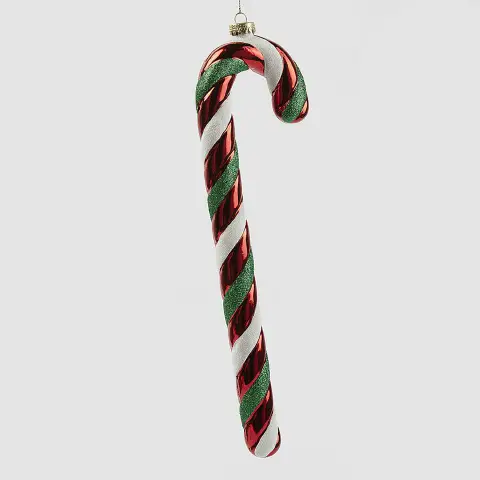 Bastoncino Candy Cane Natalizio da Appendere H39 cm