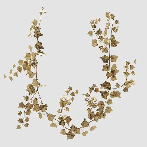 Festone Natalizio Edera Oro 183cm EDG Enzo De Gasperi