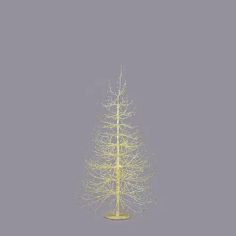 Rich Beech Christmas Tree with 1440 Microled Gold H150cm