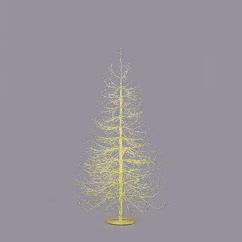 Rich Beech Christmas Tree with 1940 Microled Gold H180cm