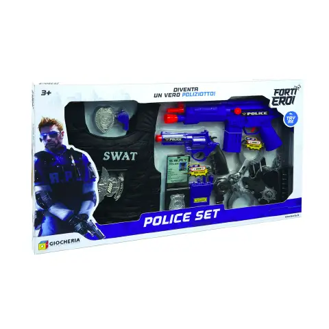 Forti Eroi Set Travestimento Polizia