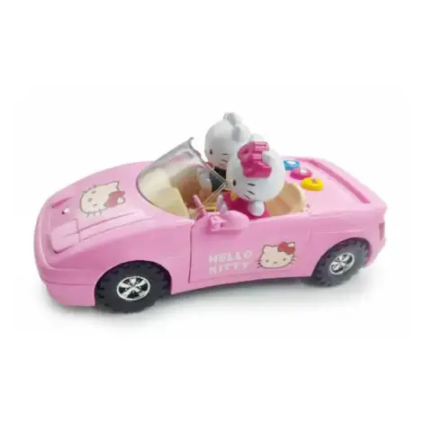 Hello Kitty Auto Cabrio Con Luci E Suoni