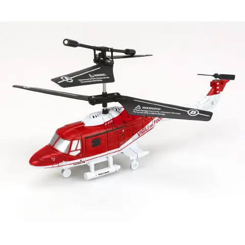 Elicottero Radiocomandato Vigili del Fuoco RC con Giroscopio e LED