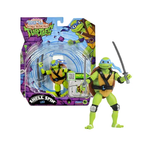 Turtles Tmnt Shell Spin Personaggi Assortiti