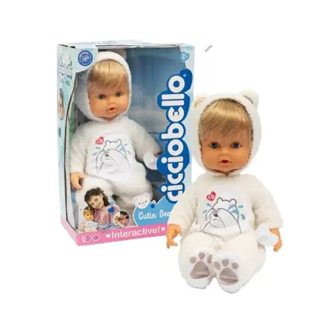 Cicciobello Cutie Bear - Bambolotto Interattivo