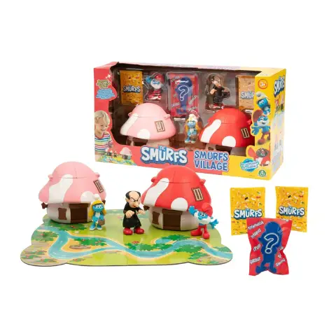 Puffi Il Villaggio Dei Puffi Playset