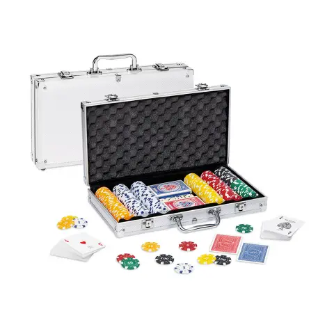 Valigetta Poker 300 Fiches Con Valore