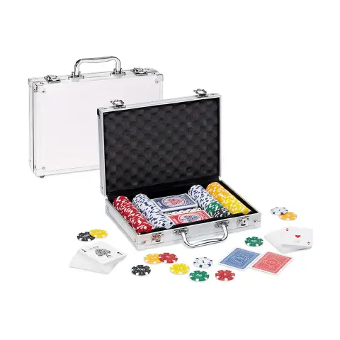 Valigetta Poker 200 Fiches Con Valore