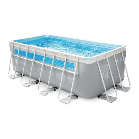 Piscina Prisma Frame Rettangolare Clearview 400X200X122 Cm