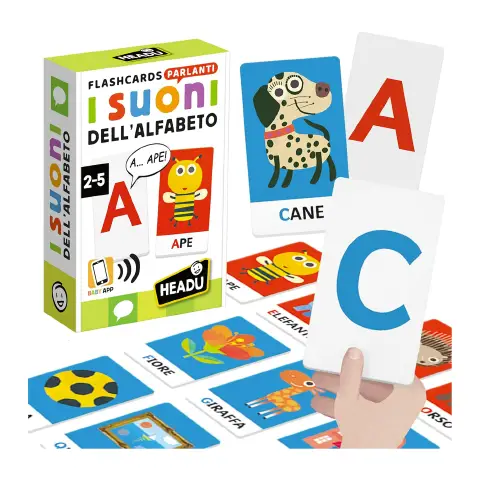Flashcards Parlanti - I Suoni Dell'Alfabeto