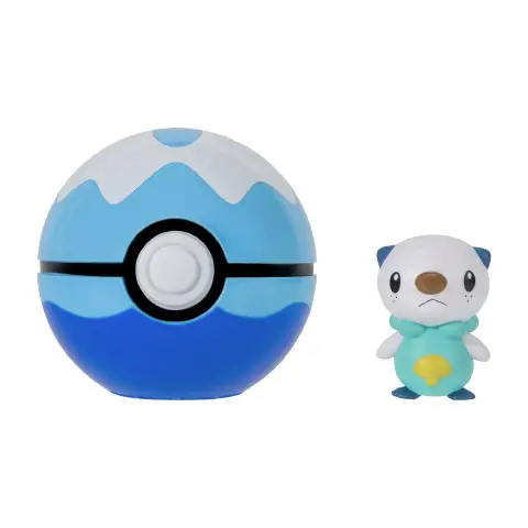 Pokemon Clip N Go: Oshawott Con Dive Ball