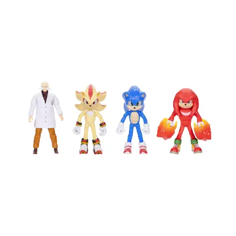 Sonic 3 Movie Personaggi Articolati 13 Cm