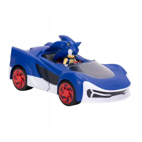 Sonic Auto A Retrocarica Con Personaggio Sonic