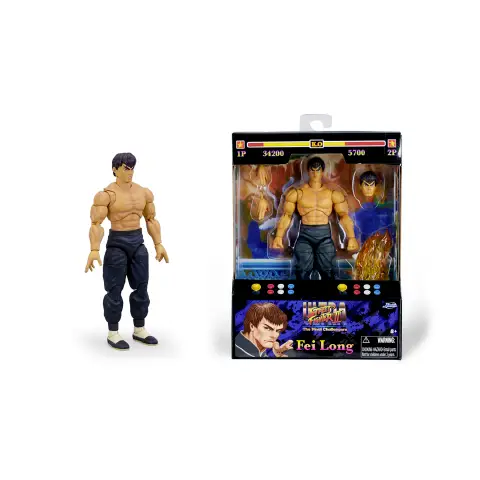 Street Fighter II Fei-Long Personaggio 15 Cm