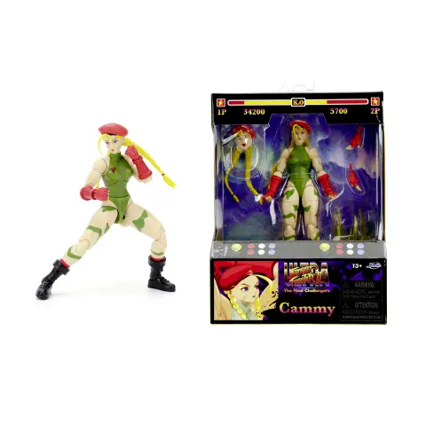 Street Fighter II Cammy Personaggio 15 Cm