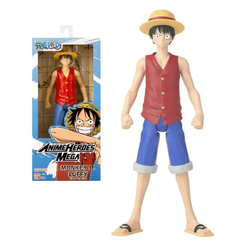 Anime Heroes Personaggio One Piece Luffy 30 Cm