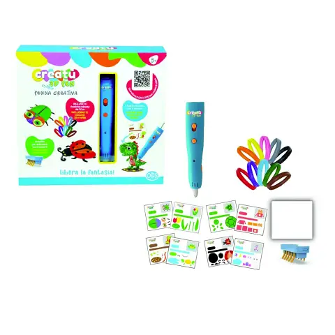 Creatù - Penna 3D Creativa Con Accessori