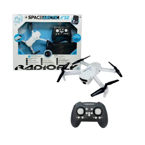 Radiofly Drone Radiocomandato Space Arctic 32 Con Camera