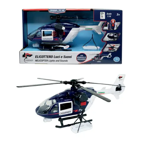 Silver Wheel Elicottero Carabinieri Luci E Suoni 1:14